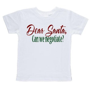 Dear Santa, Can we negoitate?