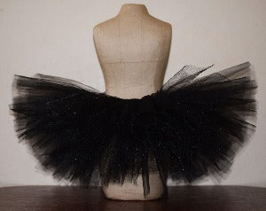 Black Sparkle Tutu Skirt