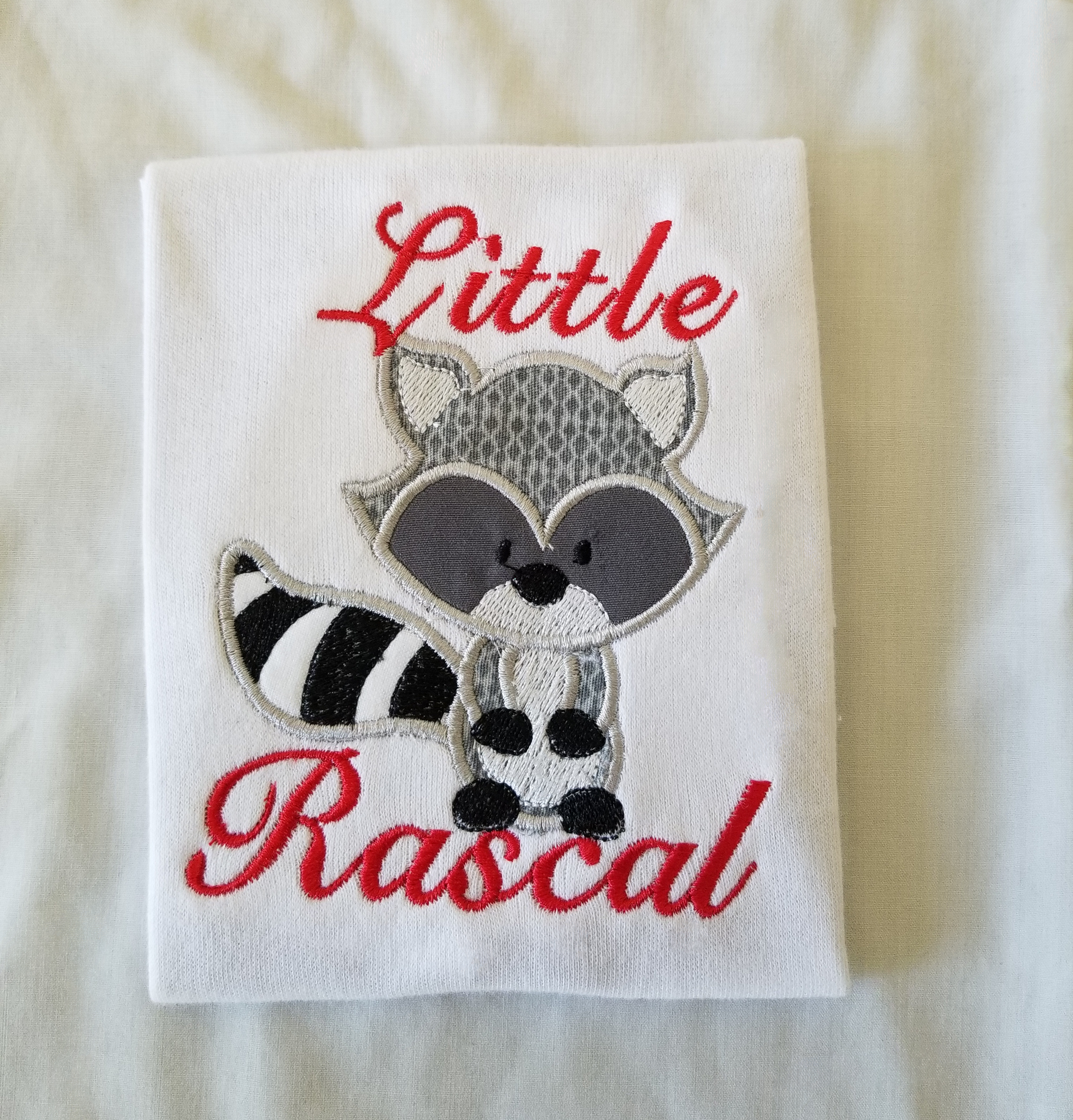 Little Rascal Embroidered shirt